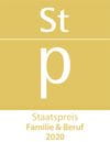 Logo Staatspreis Familie & Beruf 2020