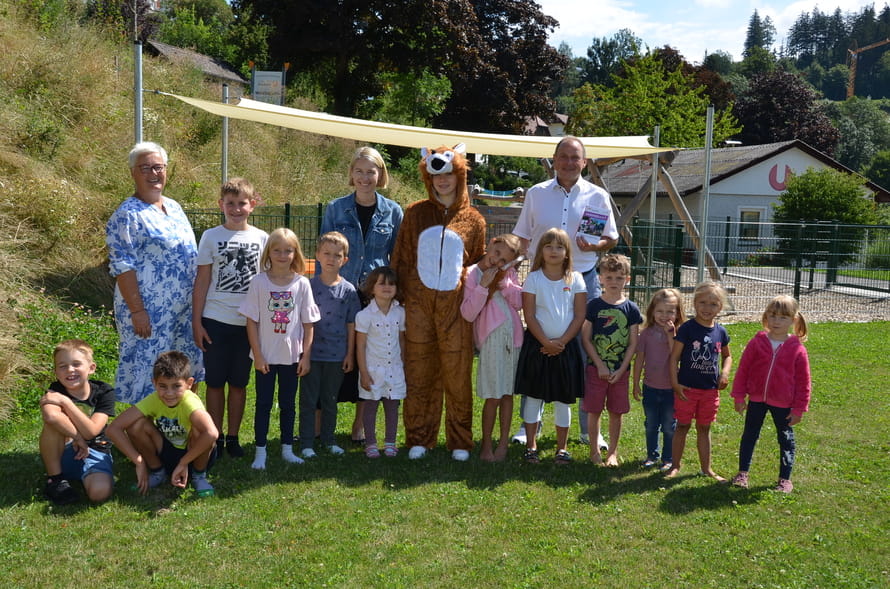 Besuch der LH Stellv. Haberlander und des BGM Josef Rathgeb