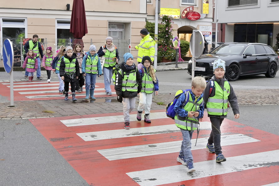 Pedibus Mattighofen unterwegs