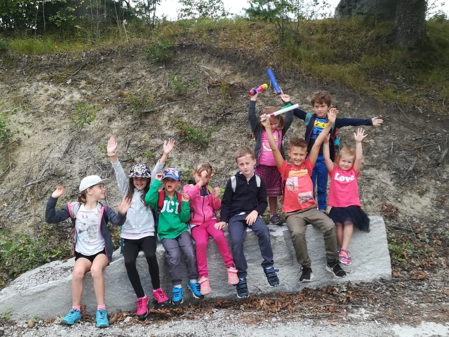 Gruppenfoto beim Wanderausflug