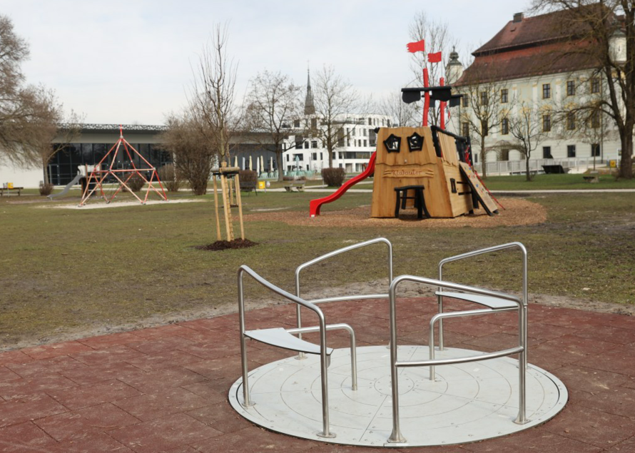 Geräte für Kinder mit Beeinträchtigung wurden berücksichtigt. 