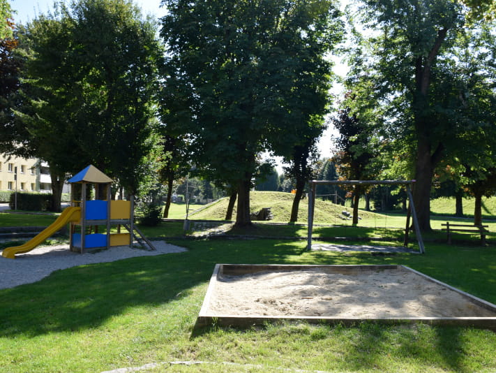 Spielplatz Grieskirchen, Bahnhofsiedlung, Überblick